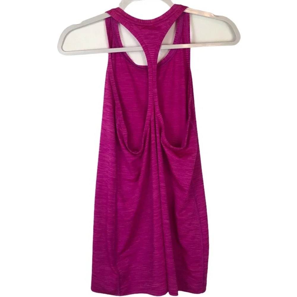 ATHLETA sz S Racerback Hot Pink Sleeveless TOP yoga workout athletic athleisure - Picture 4 of 9